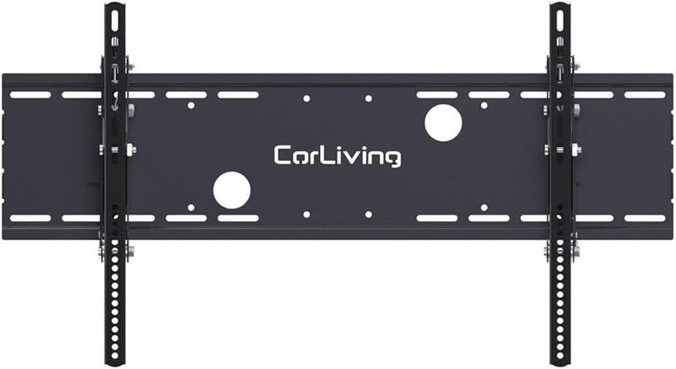 Pêşde view of the SONAX CorLiving PM-2220 wall mount components, including the main wall plate and two vertical TV brackets.