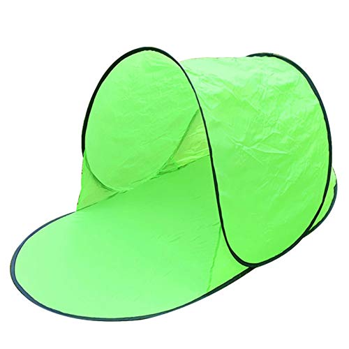Tienda ligera pop up para camping y playa verde miniatura 1