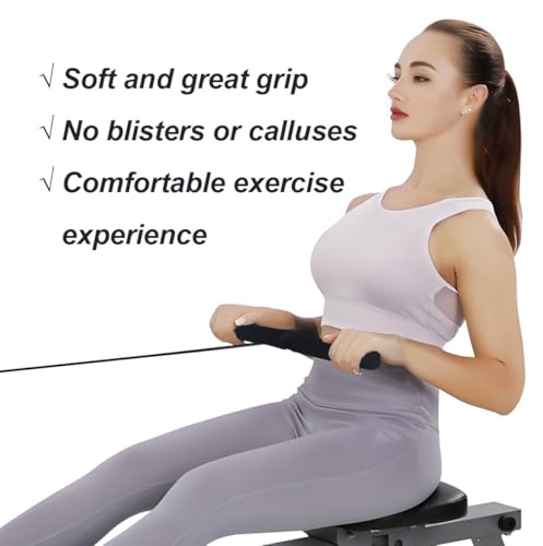 image for Toeloioh 2Pcs Thickened Rowing Machine Handles Cover, Fits Most Rowing