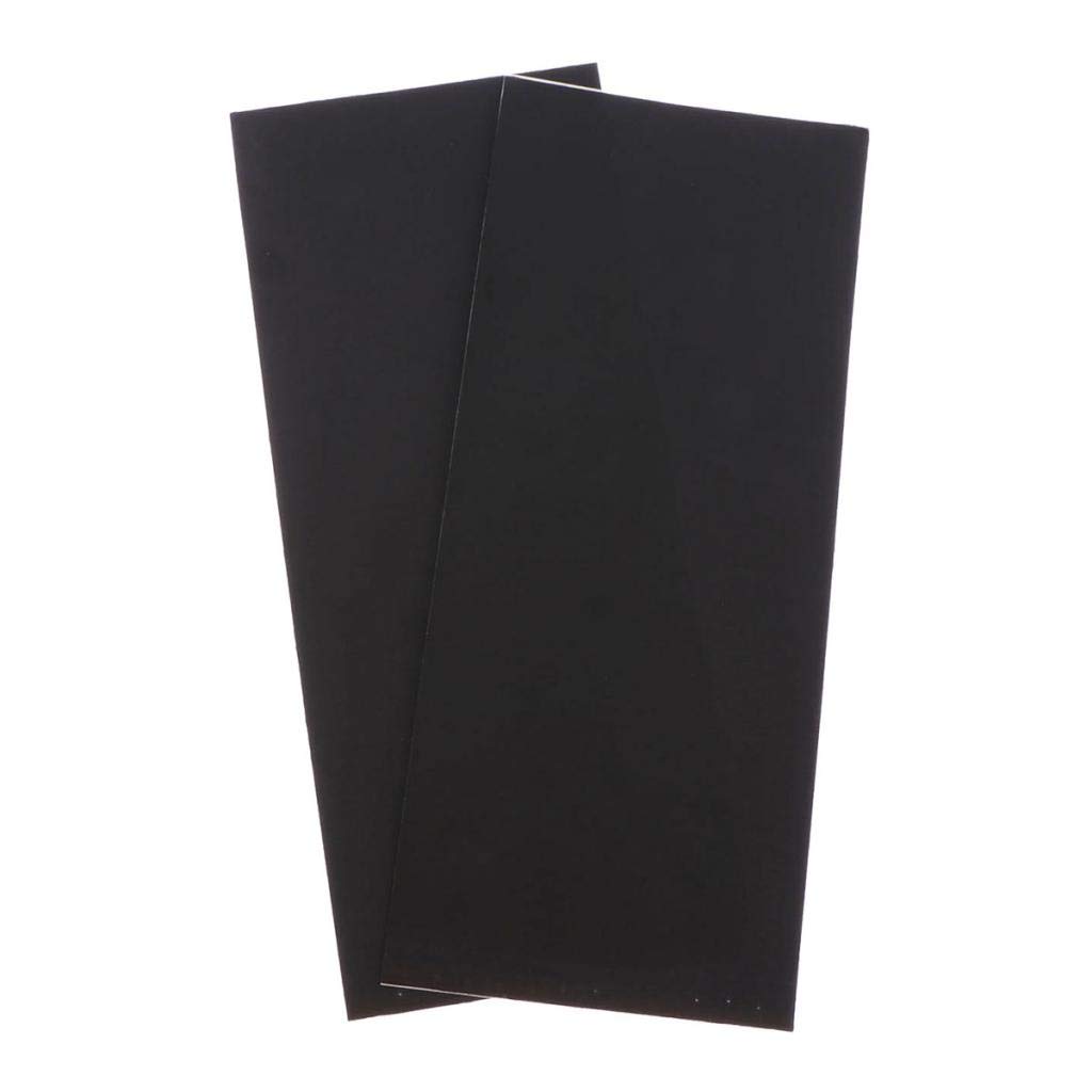 2Pcs Waterproof Self-Adhesive Repair Patch for Down Jackets Bag Black | Polyester | 2 Pieces Self-Adhesive Patches