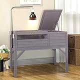 Contenu de la livraison : le paquet contient le support de lampe Hutch en bois, la lampe ne contient pas.