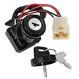 Ignition Key Switch Main Switch for Polaris Sportsman 500 Scrambler 400 500 Magnum 500 Sport 400 Trail Blazer 250 Xplorer 400 1999 Magnum 425 1997-1998 Sportsman 400 1997 Big Boss 400 500 1997-1999