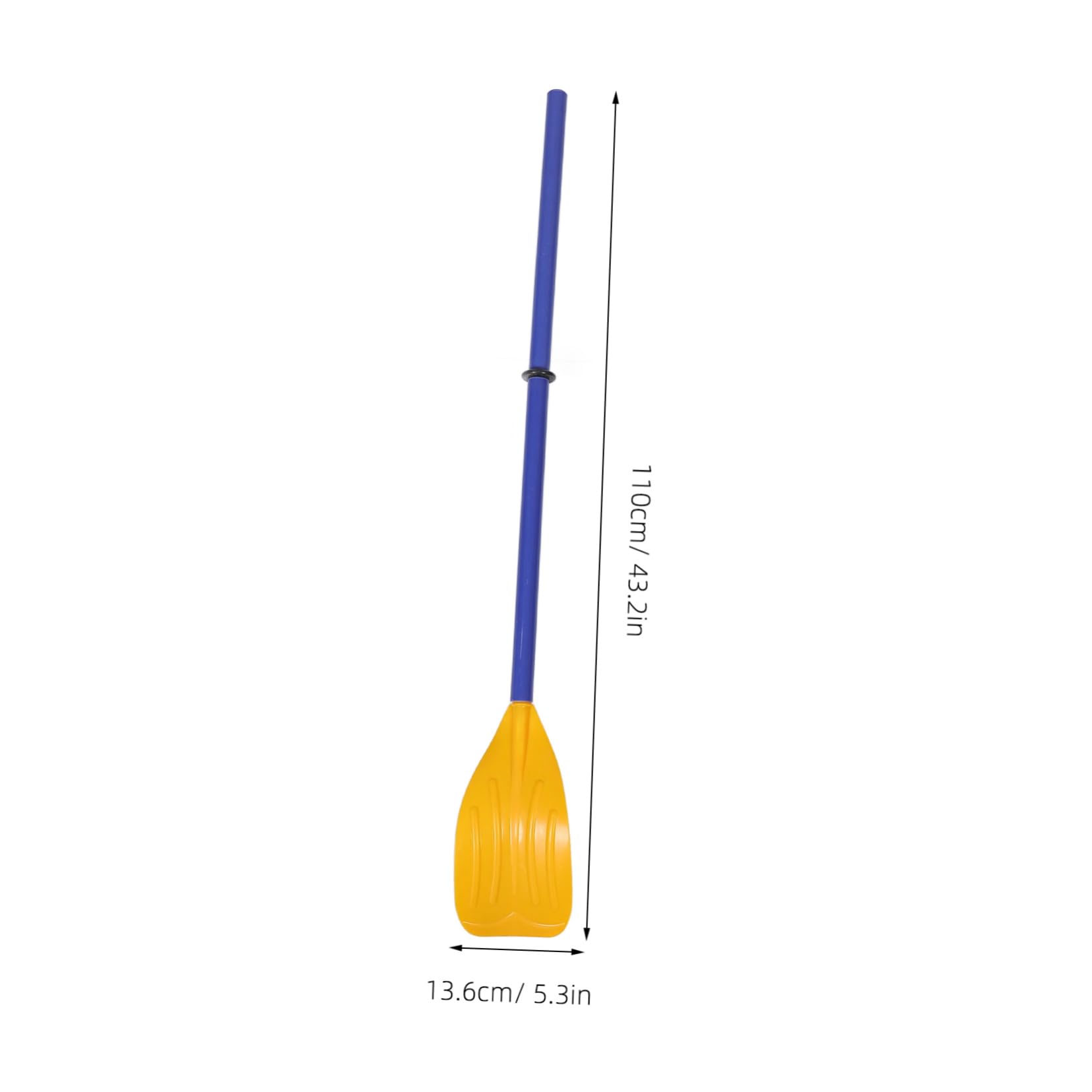 Abaodam 2pcs Boat Paddle Canoe Kayak Paddle Extendable Plastic Inflatable Board Kayak Supplies