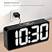 DreamSky Large Digital Alarm Clock Big Numbers for Seniors & Visually Impaired, 9 Inches Electric Clocks for Bedroom, Jumbo Display Fully Dimmable Brightness, USB Ports, Adjustable Alarm Volume