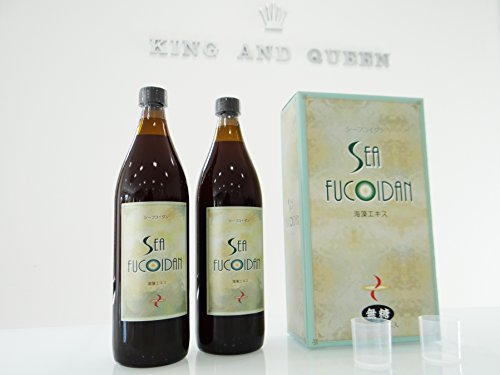 Amazon.co.jp: 超低分子 もずくエキス 加糖シーフコイダン 900ml x 2本 