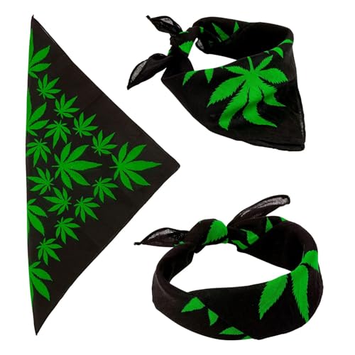 W WIDMANN MILANO Party Fashion - Bandana, 55 x 55 cm, foulard, écharpe, accessoire pour costumes