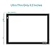 HUION L4S LED Light Box A4 Ultra-Thin USB Powered Adjustable Light Pad for Tracing