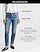 Jag Jeans Women's Petite Peri Pull On Straight Leg Jean, Anchor Blue, 8P