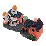 Style champêtre artistique : un design unique inspiré de la campagne qui rehausse sans effort l’esthétique de différents styles d’intérieur, maisons miniatures de jardin féerique, maisons en résine pour jardin féerique