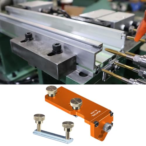 Gabarit de Perçage Profilé Aluminium Ajustable Outil Aide Perforation Menuiserie - 7