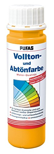 PUFAS Vollton- und Abtönfarben apricot 0,25 Liter PUFAS Vollton- und Abtönfarben apricot 0,25 Liter