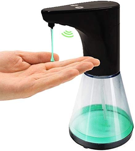 500ml/17oz Automatic Hand Soap Dispenser - Infrared Motion Sensor Soap Dispenser with 5 Levels Adjustable Soap Control, Electric Soap Dispenser Pump Touchless Soap Dispenser for Kitchen Bathroom