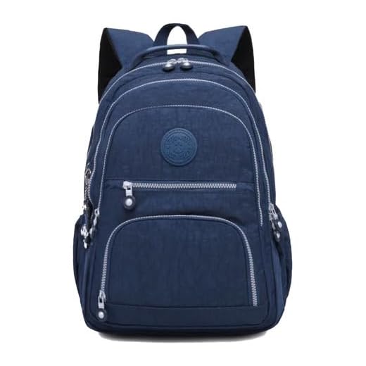 Mochila Bolsa Notebook Masculina Feminina Unisex Escolar (azul marinho)