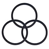 Blender Gaskets NB301 Compatible with Nutribullet RX 1700 Watt NB-301, N17-1001 Rubber Seal Ring (3 Pack)