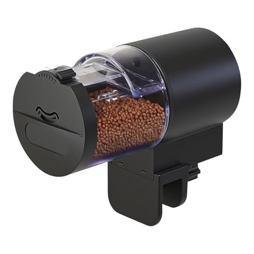 Zeitgesteuerter programmierbarer Futterautomat – 100 ml Futteautomat mit Zeitschaltuhr, automatisches Futerautomat für Urlaub, Reisen, Aquarium, Aquarium, Tierpflege, Zuhause, Villa, Hotel, Apartmen Zeitgesteuerter programmierbarer Futterautomat – 100 ml Futteautomat mit Zeitschaltuhr, automatisches Futerautomat für Urlaub, Reisen, Aquarium, Aquarium, Tierpflege, Zuhause, Villa, Hotel, Apartmen
