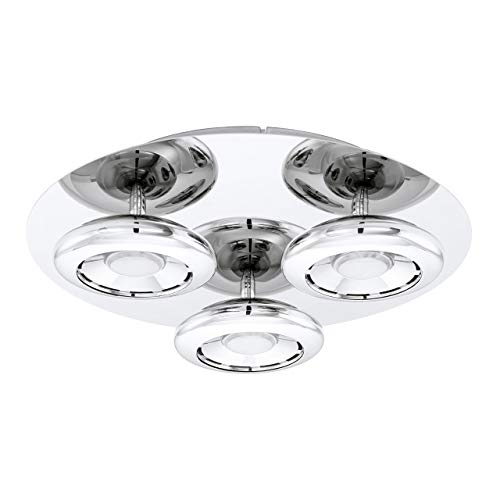 Preisvergleich Produktbild EGLO Led-Deckenleuchte Modell Tarugo / 3, Durchmesser 350, chrom 93495 E
