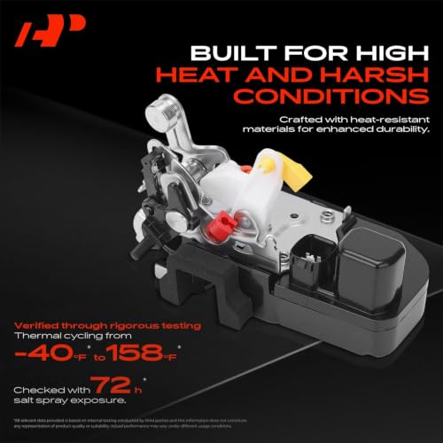 Image of A-Premium Rear Right Passenger Side Door Lock Actuator | Compatible with Jeep Commander 2006-2010 Sport Utility