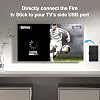 Cable de alimentación compatible con Fire TV Stick 4K Max Roku Chromecast 7