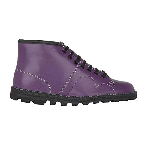 Grafters - Bottines en Cuir - Garçons (37) (Noir)