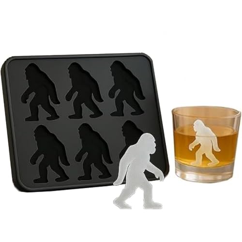 Molde para hielo Big Foot en silicona, 6 cavidades miniatura 1