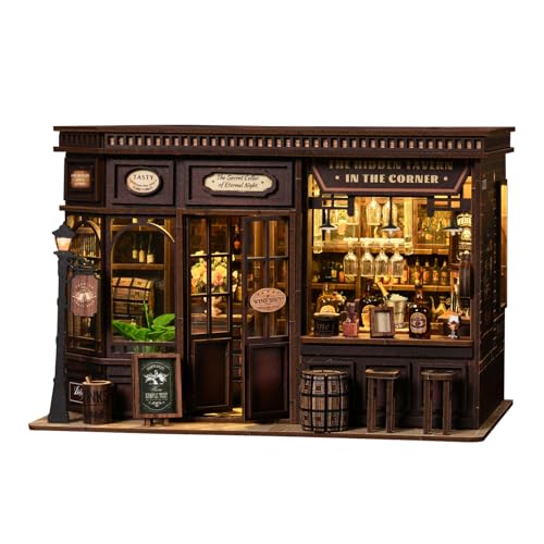 Kit de bricolage 3D miniature en bois adulte pour décoration et maquette créative