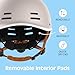Retrospec Remi Adult Bike Helmet for Men & Women - Bicycle Helmet for Commuting, Road Biking, Skating with Adjustable Ergo Knob Dial, Medium 57-59cm