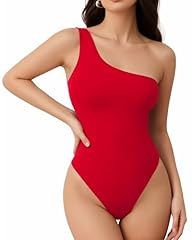 C1-one Shoulder Red
