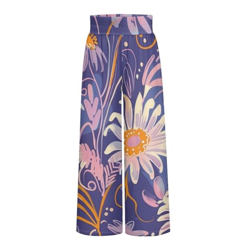 Modysero Wide Leg Pants for Women High Waisted Pants Stretch Casual Outdoor Palazzo Lounge Pants with Pockets2