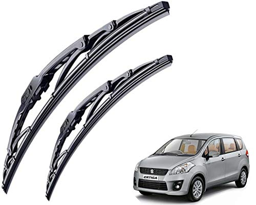 Image of WolkomHome High Performance OE Car Wiper Blade Replacement set of 2 Pc Right 20 inch Left 14 inch for Maruti Suzuki Ertiga
