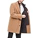 Dockers Men's Henry Wool Blend Top Coat, Camel, Medium