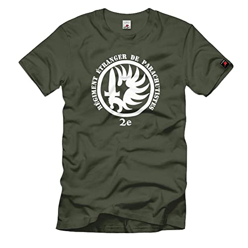 T-shirt Copytec 2e Régiment Étranger de Parachutistes Chasseur Légion #1188