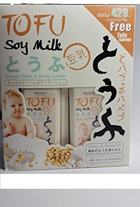 Tofu Soy Milk Cream Bath & Body Lotion by Sentio Tofu