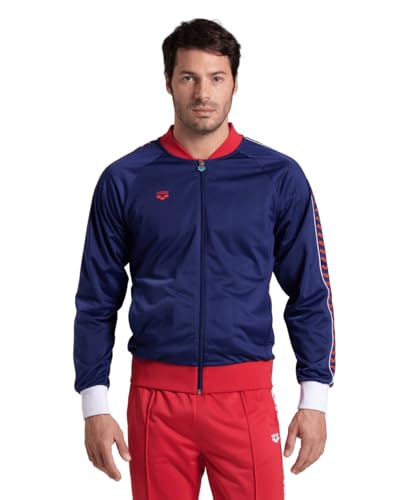 Chaqueta de chándal ARENA para hombre Team Relax IV con cremallera frontal ligera