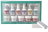 Descubre por qué el sistema de inmersión de Kiara Sky es una alternativa saludable para las uñas. El kit de iniciación Dip System contiene: enlace (15 ml), base (15 ml), sellado protector (15 ml), capa superior (15 ml), aceite nutritivo (15 ml), limpiador de pinceles (15 ml), polvo natural (28 g), blanco puro (28 g), polvo rosa claro (28 g), polvo rosa medio (28 g), polvo rosa oscuro (28 g), estuche KS.
