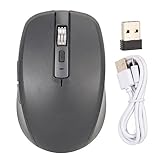 DPI RÉGLABLE : la souris a une conception de réglage DPI à 4 vitesses (800/1200/1600/2400) pour répondre à vos différents besoins.