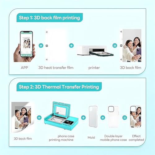 Máquina de Sublimación 3D para Fundas de Teléfono miniatura 5