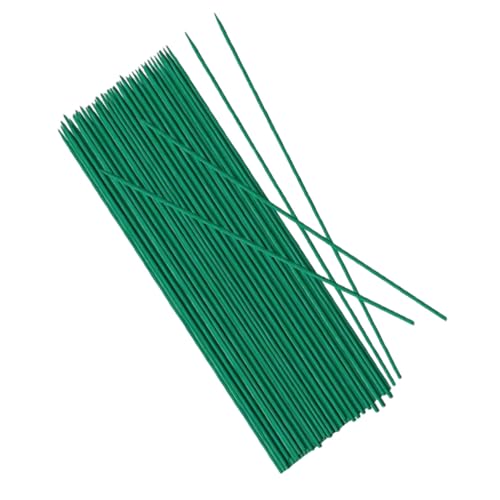 FONDOTIN 40個 園芸用竹製支柱 多用途植物サポート棒 屋内外対応 丈夫で調節可能な観葉植物用細身竹棒