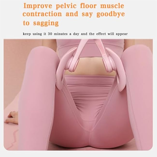 Glute and Hip Trainer -Pelvic Floor & Thigh Master Trainer with Counter - Kegel Exercise Equipment for Women, Home Workout Device for Muscle Strengthening £¬Inner Thigh Exercise Workout Equipment
