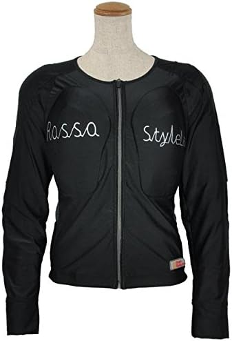 ロッソスタイルラボ(Rosso StyleLab) バイク用プロテクター レディース プロテクション ロンT ブラック L ROPR