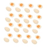 Taille portable : la conception compacte et légère permet aux enfants de transporter facilement ces mini œufs n'importe où, qu'ils jouent à l'intérieur ou à l'extérieur, jouets alimentaires miniatures, jouets alimentaires miniatures