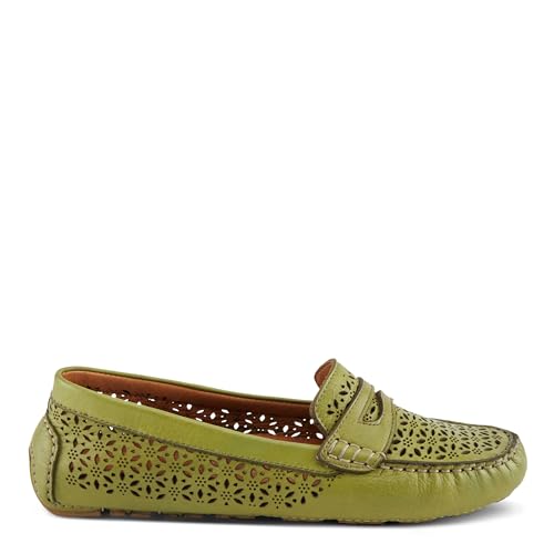 Image of Spring Step Crain Women's Laser-Cut Out Moccasin with Removable Insole