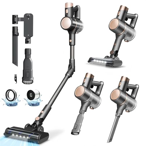 Lightweight Cordless Vacuum with Bendable Wand