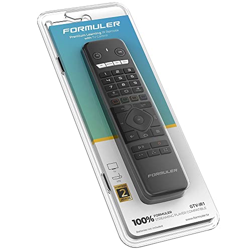 Formuler Universal-Fernbedienung Formuler GTV-IR1, schwarz, nur für Formuler GTV-IR1 Receiver vorgesehen Cover