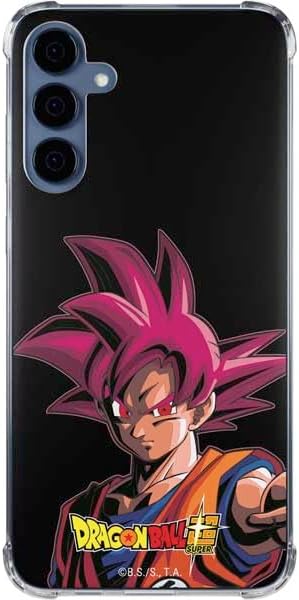 Skinit Clear Phone Case Compatible with Galaxy S24 - Officially Licensed Dragon Ball Super Vegeta Design
