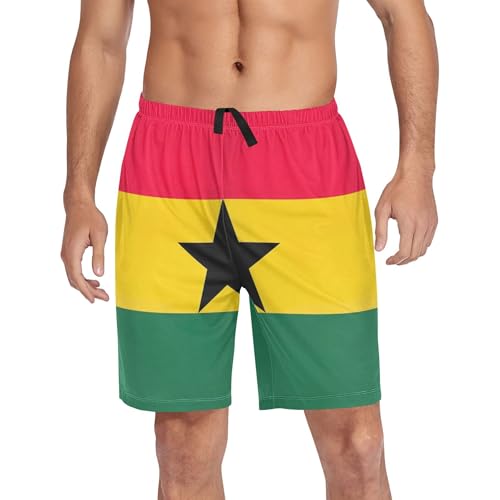 Pajama Men's Shorts Germany Flag Workout Sport Lounge Shorts Pj Sleepwear Custom Big and Tall S4