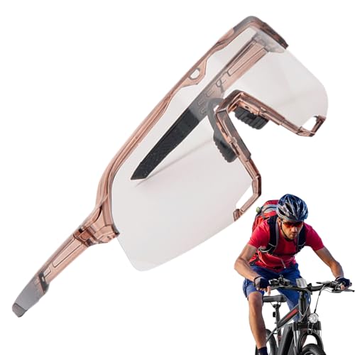 Kixolazr Gafas De Sol Fotocromáticas - Gafas Deportivas Para Exteriores Resistentes A Todas Las Condiciones Climáticas,Lentes Ligeros Unisex Para Ciclismo Running Senderismo Conducción Diaria Y