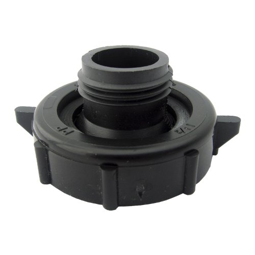 Image of LASCO RV315 1 1 /2-Inch Straight Drain Connector Female Pipe Thread with 3 /4-Inch Male Hose Thread