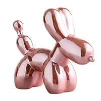 Amazon.co.jp: [Queen-b] バルーン犬 アート オブジェ 置物 犬