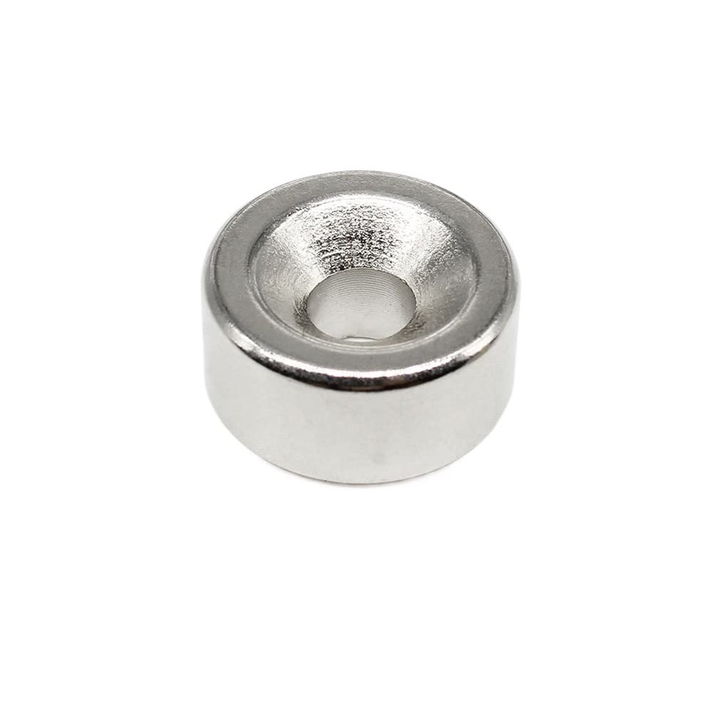5/10/15/20PCS 20x10-6 Disc Rare Earth Neodymium 20 * 10 mm Hole 6mm Countersunk Round 20 * 10-6 Magnet(10PCS)