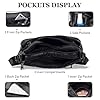 LassZone Soft PU Leather Handbag for Women Multi Pocket Cross Body Messenger Bag Waterproof Shoulder Bag Hobo Purse for Travel Daily Use #5